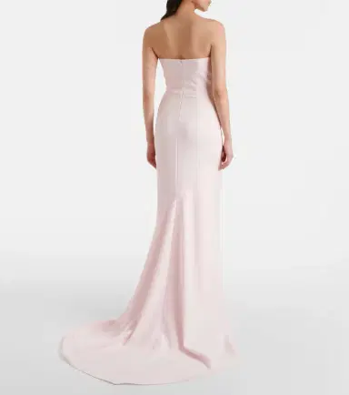 Safiyaa Sofie embellished crêpe bustier gown | Thumbnail 3 Safiyaa Sofie embellished crêpe bustier gown | Thumbnail 3