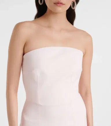 Safiyaa Sofie embellished crêpe bustier gown | Thumbnail 4 Safiyaa Sofie embellished crêpe bustier gown | Thumbnail 4