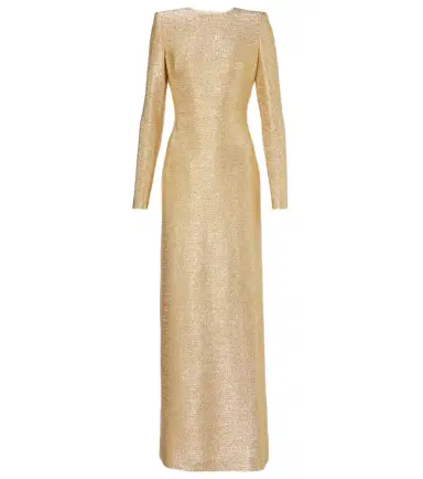 Oscar de la Renta Lamé gown | Thumbnail 1 Oscar de la Renta Lamé gown | Thumbnail 1