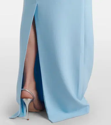 Safiyaa Clemence ruffled crêpe gown | Thumbnail 2 Safiyaa Clemence ruffled crêpe gown | Thumbnail 2