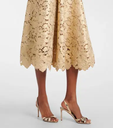 Oscar de la Renta Guipure lace cocktail dress | Thumbnail 4 Oscar de la Renta Guipure lace cocktail dress | Thumbnail 4