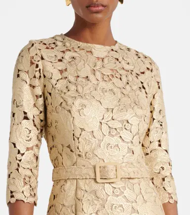 Oscar de la Renta Guipure lace cocktail dress | Thumbnail 5 Oscar de la Renta Guipure lace cocktail dress | Thumbnail 5