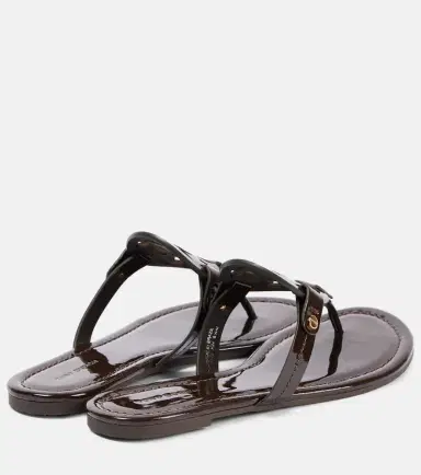 Tory Burch Miller patent leather thong sandals | Thumbnail 5 Tory Burch Miller patent leather thong sandals | Thumbnail 5
