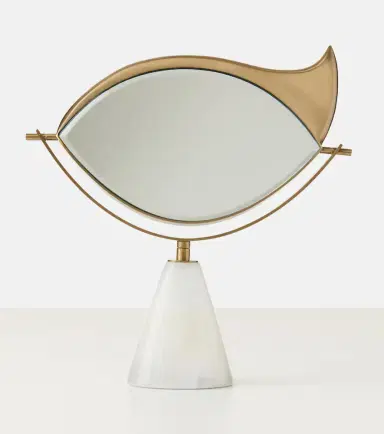 L'Objet Lito marble vanity mirror | Thumbnail 2 L'Objet Lito marble vanity mirror | Thumbnail 2