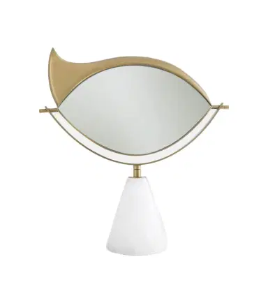 L'Objet Lito marble vanity mirror | Thumbnail 1 L'Objet Lito marble vanity mirror | Thumbnail 1