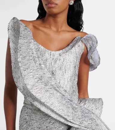 Maticevski Satellite Wave ruffled gown | Thumbnail 3 Maticevski Satellite Wave ruffled gown | Thumbnail 3