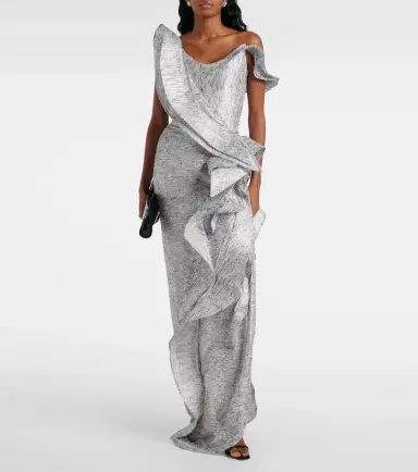 Maticevski Satellite Wave ruffled gown | Thumbnail 6 Maticevski Satellite Wave ruffled gown | Thumbnail 6