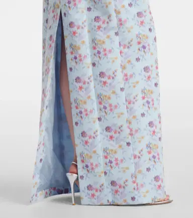 Markarian Odessa floral ikat corset gown | Thumbnail 4 Markarian Odessa floral ikat corset gown | Thumbnail 4