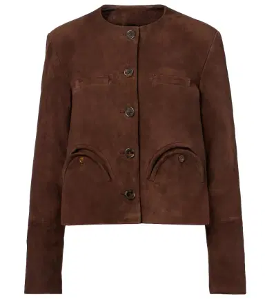 Blazé Milano Blazé Milano Gliss Bolero suede jacket | Thumbnail 1 Blazé Milano Blazé Milano Gliss Bolero suede jacket | Thumbnail 1