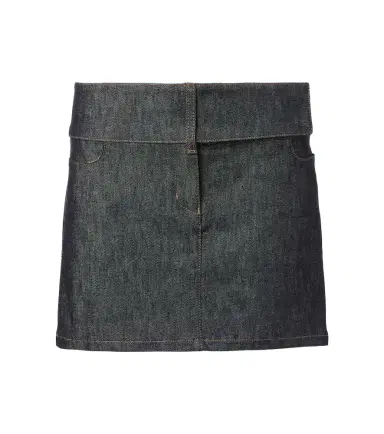 Courreges Courrèges Belted denim miniskirt | Thumbnail 1 Courreges Courrèges Belted denim miniskirt | Thumbnail 1