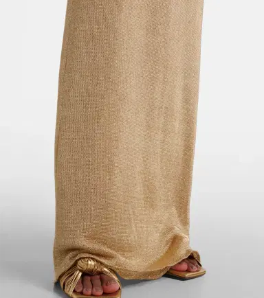 The New Arrivals Ilkyaz Ozel Donyale knitted lamé gown | Thumbnail 3 The New Arrivals Ilkyaz Ozel Donyale knitted lamé gown | Thumbnail 3