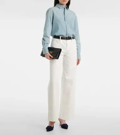Ralph Lauren Collection Denim shirt | Thumbnail 4 Ralph Lauren Collection Denim shirt | Thumbnail 4