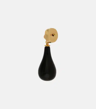 TOTEME Onyx gold-plated drop earrings | Thumbnail 2 TOTEME Onyx gold-plated drop earrings | Thumbnail 2