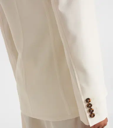 Max Mara Single-breasted cotton blazer | Thumbnail 5 Max Mara Single-breasted cotton blazer | Thumbnail 5
