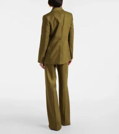 Max Mara Guglia linen blazer | Thumbnail 4 Max Mara Guglia linen blazer | Thumbnail 4