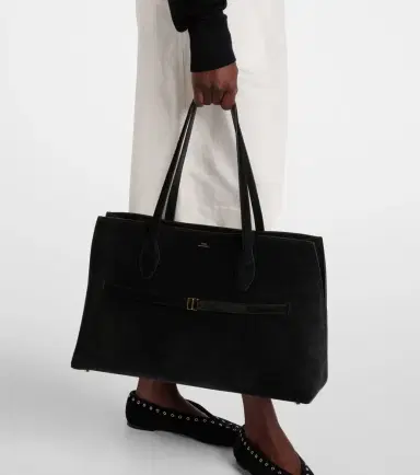 Toteme Large suede tote bag | Thumbnail 6 Toteme Large suede tote bag | Thumbnail 6