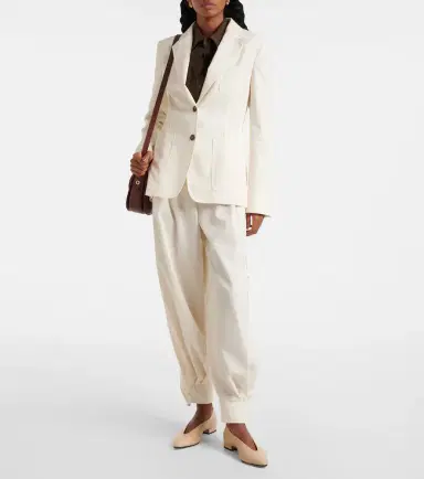 Max Mara Coccole cotton pants | Thumbnail 2 Max Mara Coccole cotton pants | Thumbnail 2