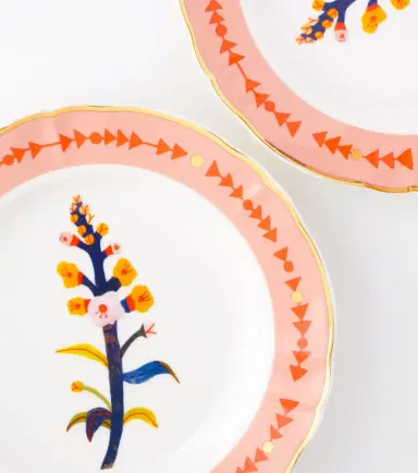 Bitossi Betonica set of 4 dessert plates | Thumbnail 2 Bitossi Betonica set of 4 dessert plates | Thumbnail 2