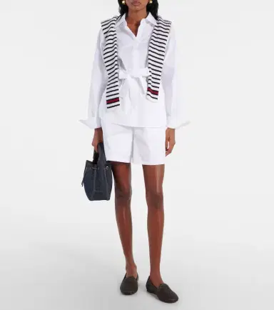 Max Mara Antiope high-rise cotton shorts | Thumbnail 2 Max Mara Antiope high-rise cotton shorts | Thumbnail 2