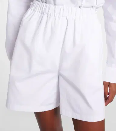 Max Mara Antiope high-rise cotton shorts | Thumbnail 5 Max Mara Antiope high-rise cotton shorts | Thumbnail 5
