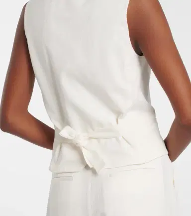 Max Mara Cotton vest | Thumbnail 2 Max Mara Cotton vest | Thumbnail 2