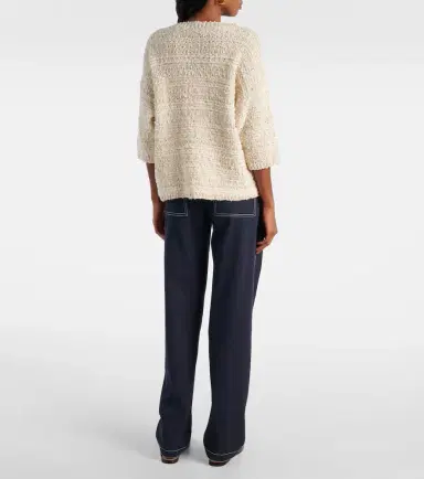 Max Mara Arda cotton-blend sweater | Thumbnail 5 Max Mara Arda cotton-blend sweater | Thumbnail 5