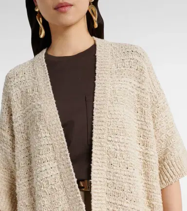 Max Mara Cotton-blend cardigan | Thumbnail 4 Max Mara Cotton-blend cardigan | Thumbnail 4