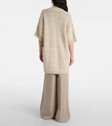 Max Mara Cotton-blend cardigan | Thumbnail 5 Max Mara Cotton-blend cardigan | Thumbnail 5