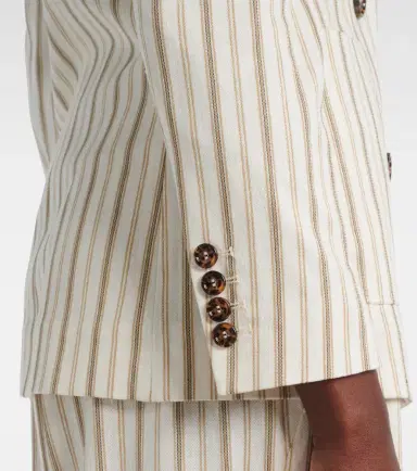 Max Mara Pensile cotton and linen blazer | Thumbnail 6 Max Mara Pensile cotton and linen blazer | Thumbnail 6