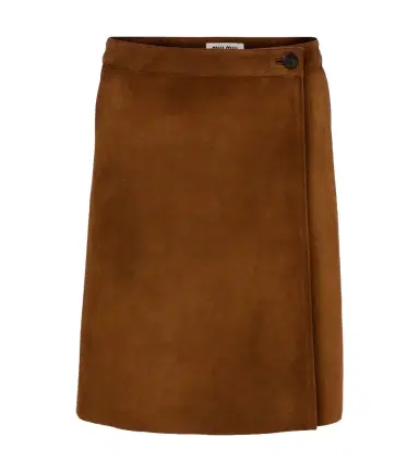 Miu Miu Suede miniskirt | Thumbnail 1 Miu Miu Suede miniskirt | Thumbnail 1