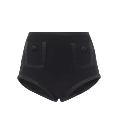 Dolce & Gabbana High-rise wool and silk shorts | Thumbnail 1 Dolce & Gabbana High-rise wool and silk shorts | Thumbnail 1