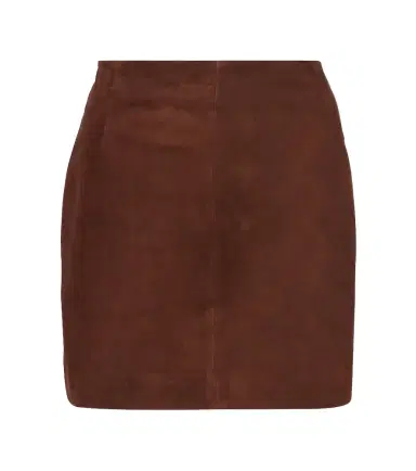 Nour Hammour Remi suede miniskirt | Thumbnail 1 Nour Hammour Remi suede miniskirt | Thumbnail 1