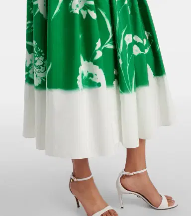 Erdem Floral cotton poplin midi dress | Thumbnail 5 Erdem Floral cotton poplin midi dress | Thumbnail 5