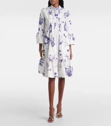 Erdem Floral cotton minidress | Thumbnail 2 Erdem Floral cotton minidress | Thumbnail 2