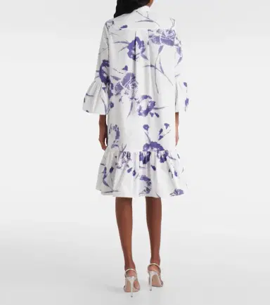 Erdem Floral cotton minidress | Thumbnail 4 Erdem Floral cotton minidress | Thumbnail 4