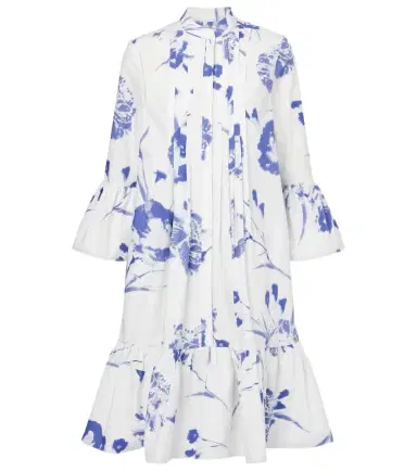 Erdem Floral cotton minidress | Thumbnail 1 Erdem Floral cotton minidress | Thumbnail 1
