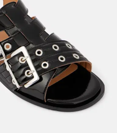 Ganni Buckle-detail sandals | Thumbnail 2 Ganni Buckle-detail sandals | Thumbnail 2