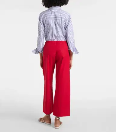 'S Max Mara Argento cotton wide-leg pants | Thumbnail 4 'S Max Mara Argento cotton wide-leg pants | Thumbnail 4