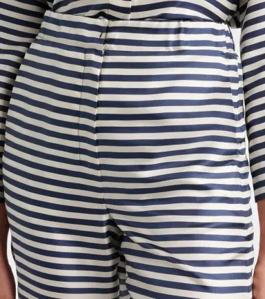 'S Max Mara 'S Max Mara Nine striped silk wide-leg pants | Thumbnail 4 'S Max Mara 'S Max Mara Nine striped silk wide-leg pants | Thumbnail 4