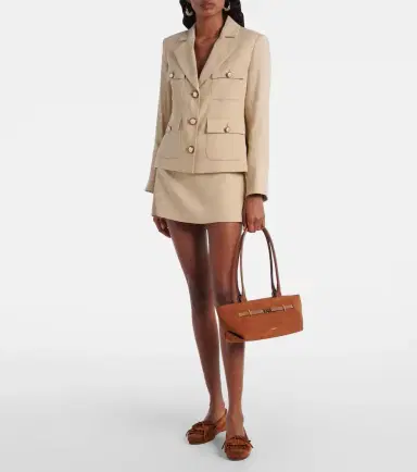 DeMellier New York suede shoulder bag | Thumbnail 5 DeMellier New York suede shoulder bag | Thumbnail 5