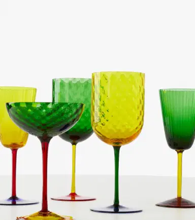 Dolce & Gabbana Casa Murano white wine glass | Thumbnail 3 Dolce & Gabbana Casa Murano white wine glass | Thumbnail 3