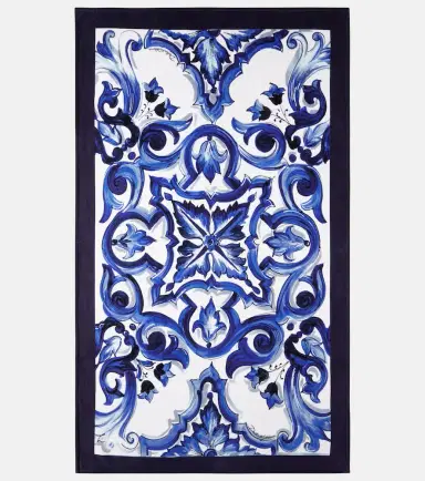 Dolce & Gabbana Casa Majolica cotton terry beach towel | Thumbnail 5 Dolce & Gabbana Casa Majolica cotton terry beach towel | Thumbnail 5