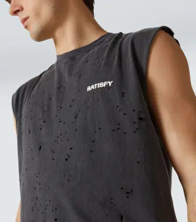 Satisfy othTech uscle distressed cotton T-shirt | Thumbnail 3 Satisfy othTech uscle distressed cotton T-shirt | Thumbnail 3