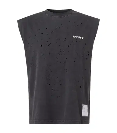 Satisfy othTech uscle distressed cotton T-shirt | Thumbnail 1 Satisfy othTech uscle distressed cotton T-shirt | Thumbnail 1