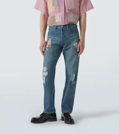 Junya Watanabe x Levi's patchwork straight jeans | Thumbnail 2 Junya Watanabe x Levi's patchwork straight jeans | Thumbnail 2