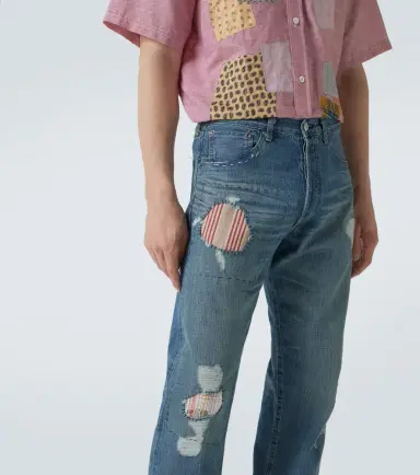 Junya Watanabe x Levi's patchwork straight jeans | Thumbnail 6 Junya Watanabe x Levi's patchwork straight jeans | Thumbnail 6
