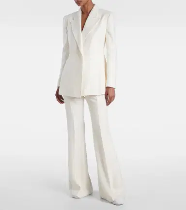 Gabriela Hearst Rhein flared silk pants | Thumbnail 2 Gabriela Hearst Rhein flared silk pants | Thumbnail 2