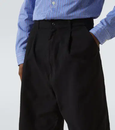 Junya Watanabe Pleated high-rise shorts | Thumbnail 2 Junya Watanabe Pleated high-rise shorts | Thumbnail 2