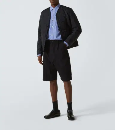 Junya Watanabe Pleated high-rise shorts | Thumbnail 5 Junya Watanabe Pleated high-rise shorts | Thumbnail 5