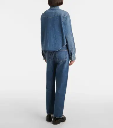Citizens of Humanity Cropped denim shirt | Thumbnail 4 Citizens of Humanity Cropped denim shirt | Thumbnail 4
